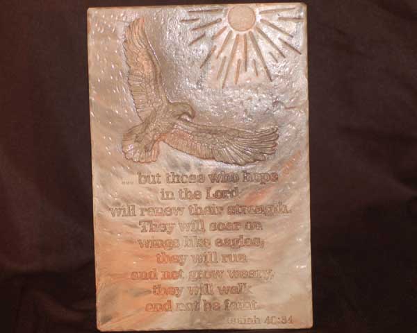 Kickingbird Eagle Plaque